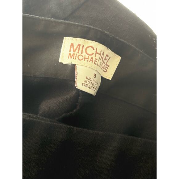 Michael Kors Black Linen Pants Size 8 - Picture 2 of 3